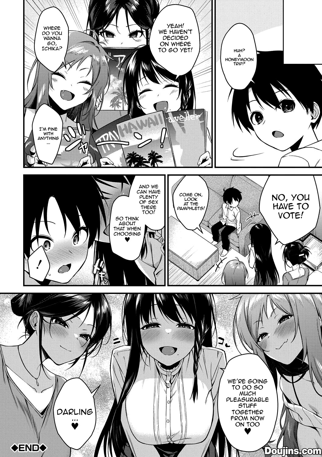 Hentai Manga Comic-Let's Have Sex With These Onee-chans-Read-182